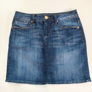 Mavi jean midi skirt denim blue women's size S